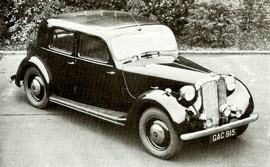 1948 Rover P3 Sixty Four-Light